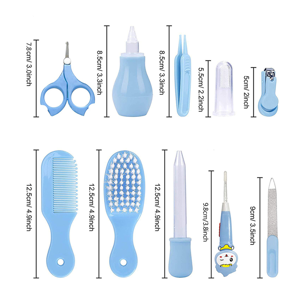 New-born Baby Health Care Kit Set – 10 Pcs | Grooming & Safety Set for Infant & Kids - Image 2