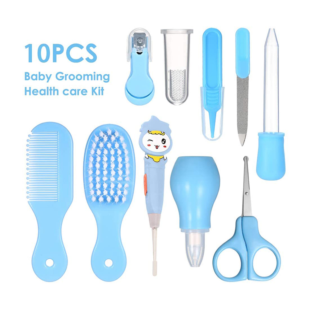 New-born Baby Health Care Kit Set – 10 Pcs | Grooming & Safety Set for Infant & Kids - Image 3