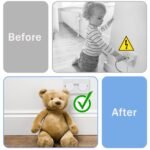 12 Pcs Child Safety Socket Plug Protector (6-2 Pin + 6- 3 Pin) – Baby Electric Shock Protection Outlet Covers with Hidden Pull Handle - Image 3