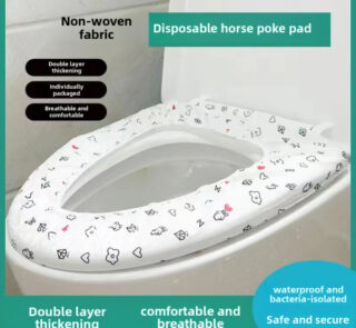 Stay clean and protected wherever you go with our thickened disposable toilet seat covers – individually packed, waterproof, and perfect for travel or public restrooms.