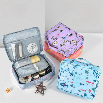 Multifunction Travel Cosmetic Bag Neceser Women Makeup Bags Toiletries Organizer Waterproof Female Storage Make Up Cases