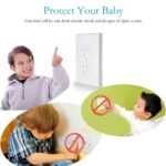 12 Pcs Child Safety Socket Plug Protector (6-2 Pin + 6- 3 Pin) – Baby Electric Shock Protection Outlet Covers with Hidden Pull Handle - Image 6
